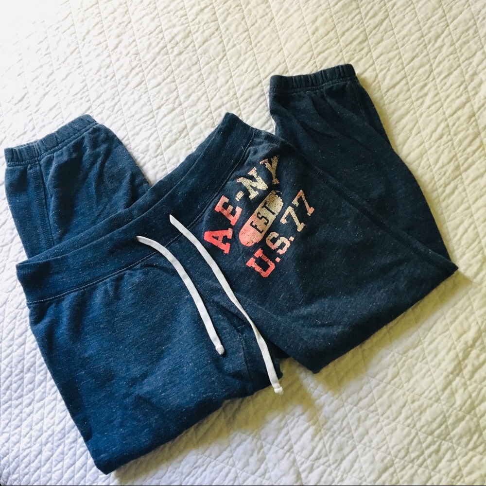American Eagle Crop Jogger Sweatpants
